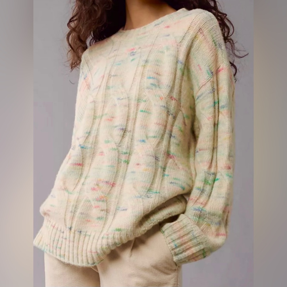 American Eagle Cable Knit Sweater